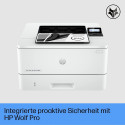 HP LaserJet Pro 4002dn, laser printer (grey/grey, USB, LAN)