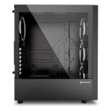 Sharkoon RGB WAVE, pc case (black, tempered glass side panel)