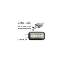 DeLOCK EASY USB2.0 A Plug/Socket - black 2m