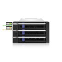 IcyDock MB153SP-B black 3.5 inch - 3xSATA Backplane 3.5 inch
