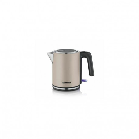 Severin WK 9577 electric kettle 2400 W Beige, Black