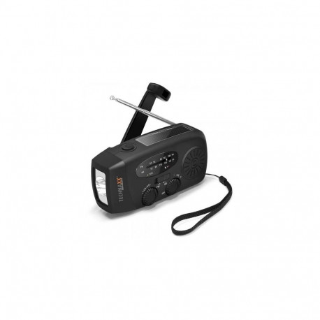 Technaxx TX-238 Portable Analog &amp; digital Black