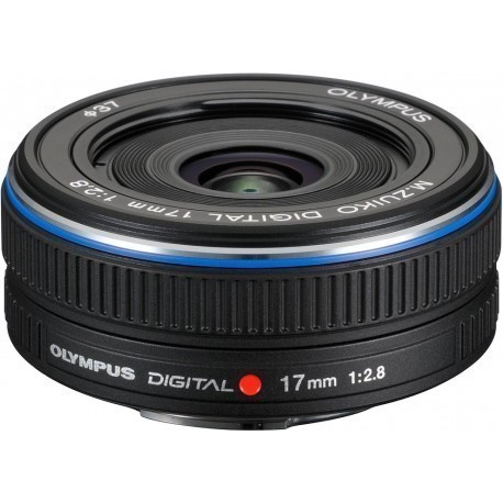 M.Zuiko Digital 17mm f/2.8 Pancake objektiiv, must