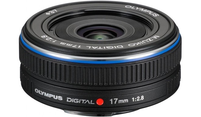 M.Zuiko Digital 17mm f/2.8 Pancake, black