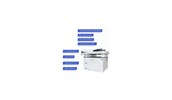 Printer Pantum M7100DW, Monochrome, Laser, Multifunctional, A4