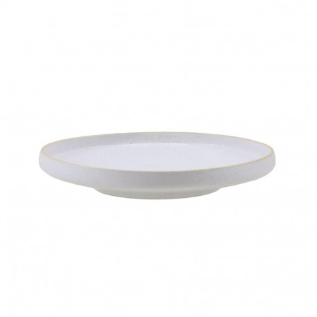 DINNER PLATE WHITE DOTT 26.7CM