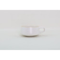 CUP WHITE DOTTED 300ML