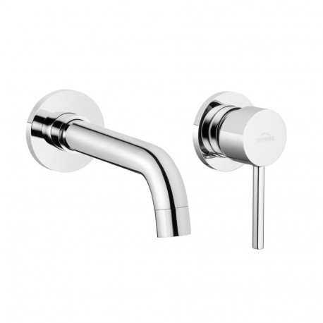 IN-WALL WASHBASIN MIXER DAFNI. CHROME