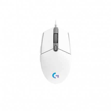 Logitech G102 Lightsync valge mänguhiir
