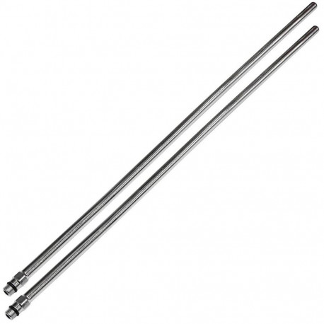 vask ühendustoru kroomitud 500mm 2 tk