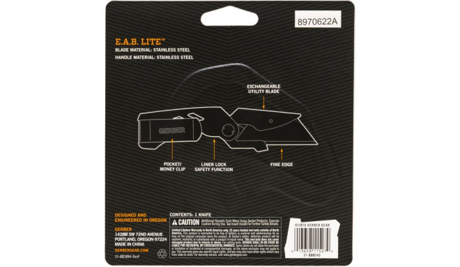 Gerber EAB Lite Cutter Knife foldable knife
