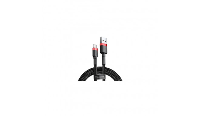 Cable USB A - USB C 1m QC3.0 red+black BASEUS