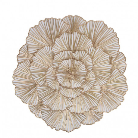 Placemat ROSE D38cm, golden