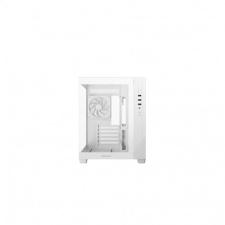 Deepcool arvutikorpus CG330 3F WH Micro ATX, valge