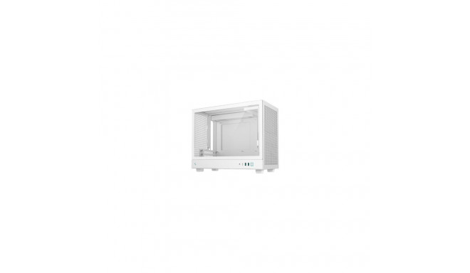 Deepcool Case | CH160 PLUS WH | White | Micro ATX