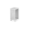 Deepcool CH270 DIGITAL WH valge mini-torn ilma toiteplokita