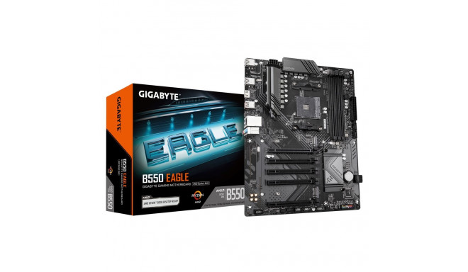 Gigabyte B550 EAGLE | Processor family AMD | Processor socket AM4 | DDR4 | Supported hard disk drive