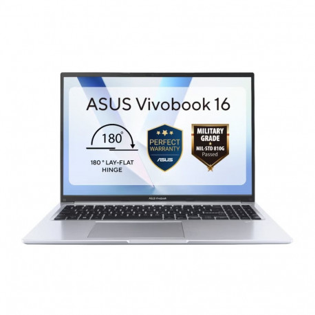 Asus Vivobook 16 X1605VA-MB1799W hõbedane 16-tolline IPS WUXGA 1920 x 1200 pixels 60 Hz peegeldusvas