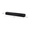 Sharp kompaktne 2.0 soundbar HT-SB121 120 W Bluetooth must juhtmevaba ühendus