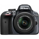 Nikon D3300 + 18-55VR II Kit, grey