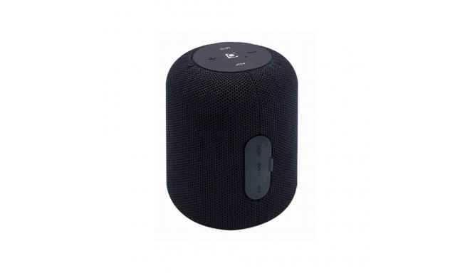 Gembird SPK-BT-15-BK kaasaskantav Bluetooth kõlar, juhtmevaba, 5 W, 1200 mAh, must | Gembird