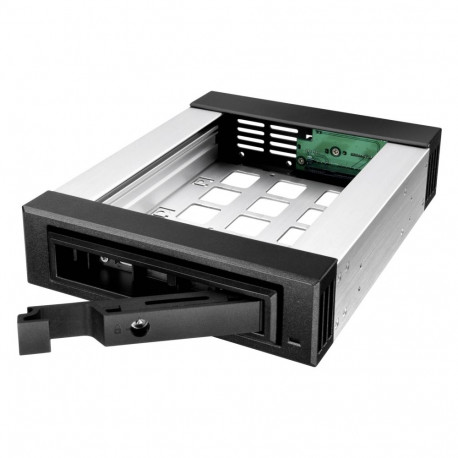 Wechselrahmen ICY-BOX IB-129SSK-B SATA Mobile Rack  1x 3,5"/2,5" SATA/SAS HDD zu 1xSATA Host