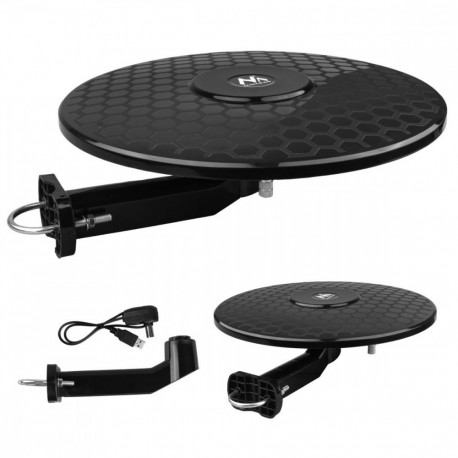 The Maclean MCTV-10 is a high-quality active antenna designed for the reception of 