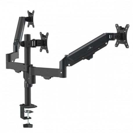 The Maclean MC-137 is a professional-grade triple monitor desk mount designed to im