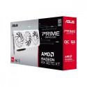 Graphics card Radeon RX 9070 XT PRIME OC WHITE 16GB GDDR6 256bit 3DP/HDMI