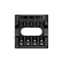 Battery Charger - R03/AAA R6/AA Li-ion/NiMH 4 Slots USB-C