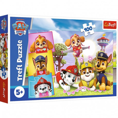TREFL PAW PATROL Pusle Käpapatrull, 100 osa