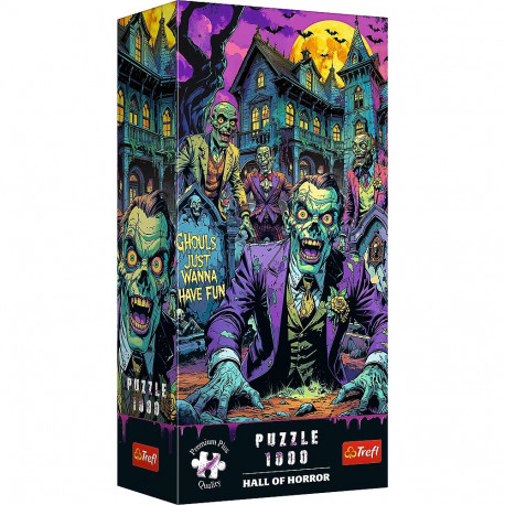 TREFL Premium Plus Puzzle Zombie, 1000 pcs