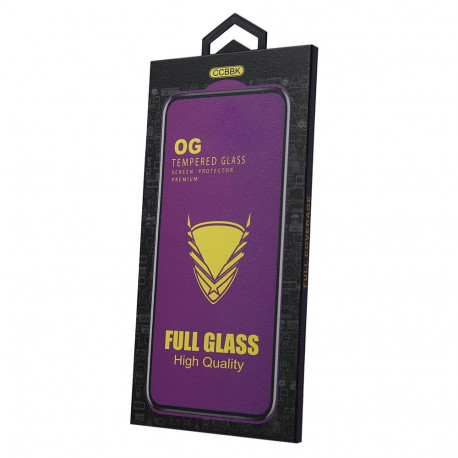Tempered Glass OG Premium for Samsung Galaxy S26 Ultra black frame fingerprint-compatible