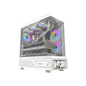 DarkFlash DS950V computer case with display (white) + 6 fans