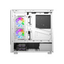 DarkFlash DS950V computer case with display (white) + 6 fans