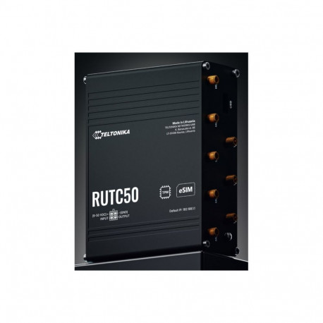TELTONIKA NETWORKS RUTC50 V2 eSIM 5G/4G/LTE/3G WiFi 6 ruuter