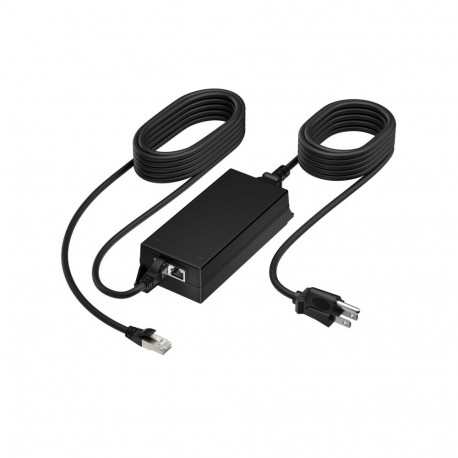 HP Poly PoE++ 65W 2.5G adapter koos 3,66 m CAT6A kaabli ja toitejuhtmega EMEA INTL inglise lok euro 