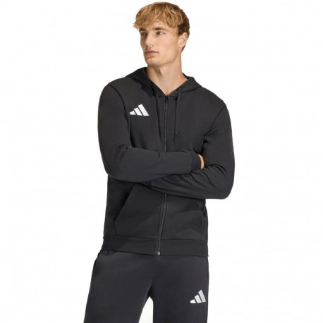 Bluza męska adidas Entrada 26 FZ Hoody czarna KF5945 3XL
