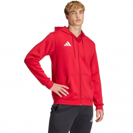 Adidas meeste pusa Entrada 26 FZ Hoody KF5944 3XL, punane