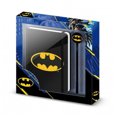 Diary with accessories Batman Black 22,4 X 2,2 X 23,2 cm