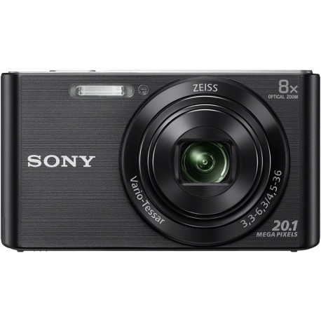 Sony DSC-W830, melns