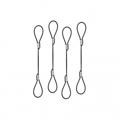 "LINDY Adapter- und Kabelsicherung, 4er Pack"