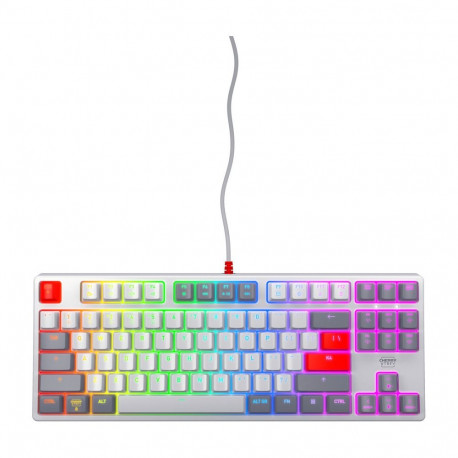 "CHERRY XTRFY K4V2 TKL keyboard. retro"