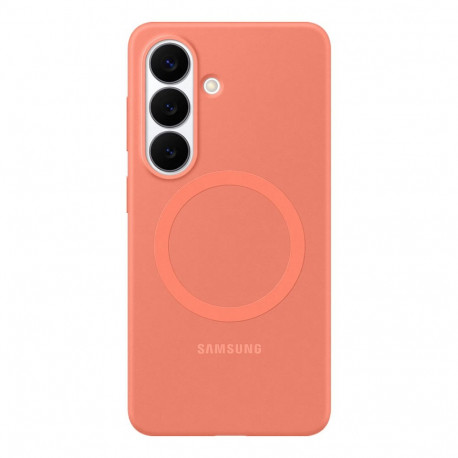 "Samsung Silicone Magnet Case Galaxy S26, Coralred"