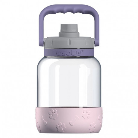 Asobu The Barkley 1,5 l Tritan-pudel koerakausiga, roosa