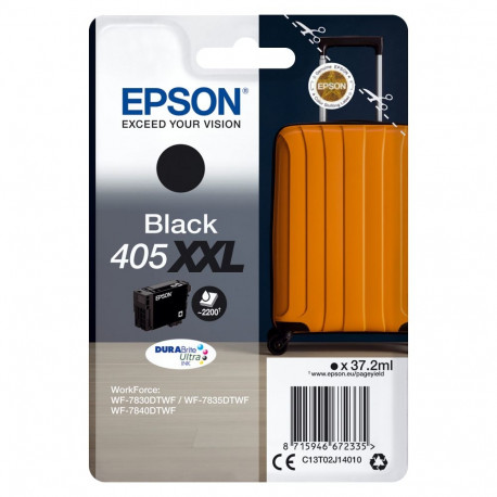 "EPSON Tinte schwarz 37.2ml WF 783x/7840, ''XXL'', RF"