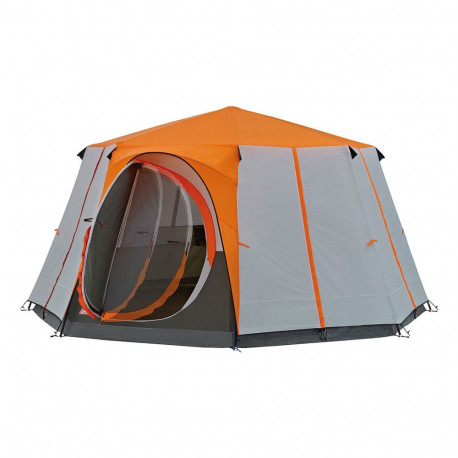 "Coleman Kuppelzelt Octagon 8 Orange (orange/grau)"