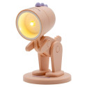 "RealPower LED-Tier Taschenlampe Pink dino mit Sockel"