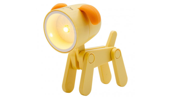 RealPower LED looma taskulamp kollane koer