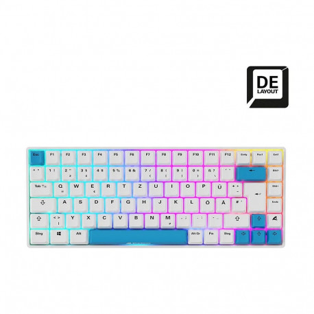 "Sharkoon SKILLER SGK50 S3 PBT WHITE"